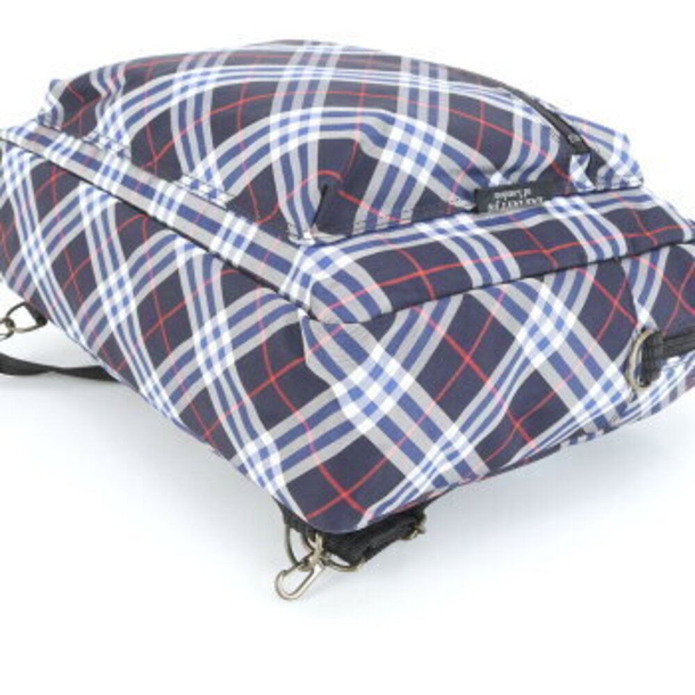 Burberry check shoulder bag backpack messenger crossbody - Picture 6 of 9